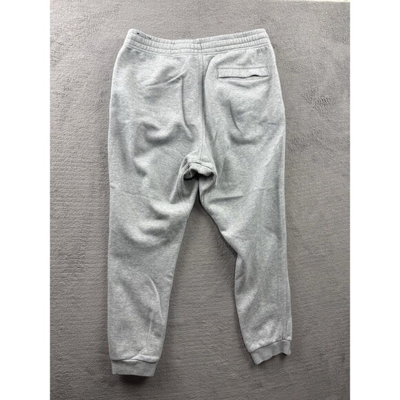 Nike Pants Mens Adult Medium Grey Sweatpants Club Fleece Tapered Joggers - Picture 2 of 8